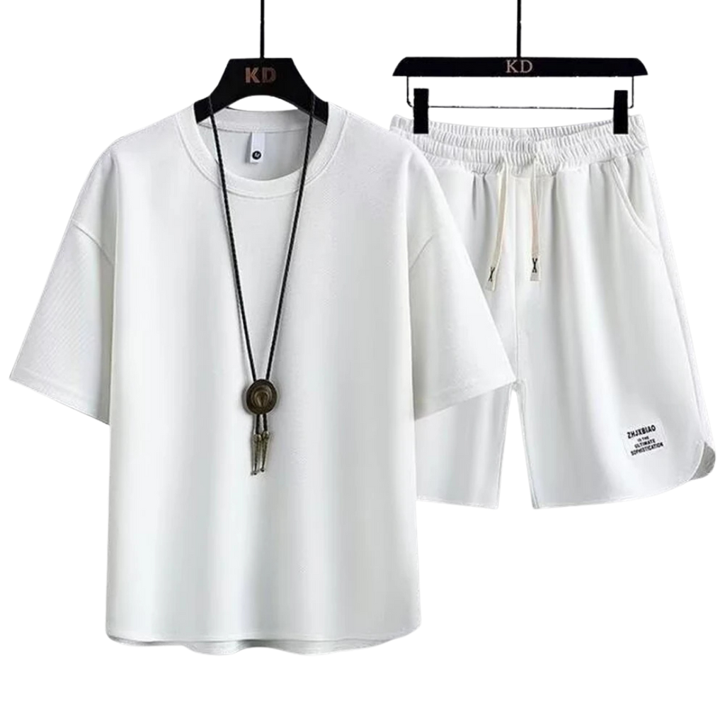 KOREAN STYLE WAFFLE TRACKSUIT SET