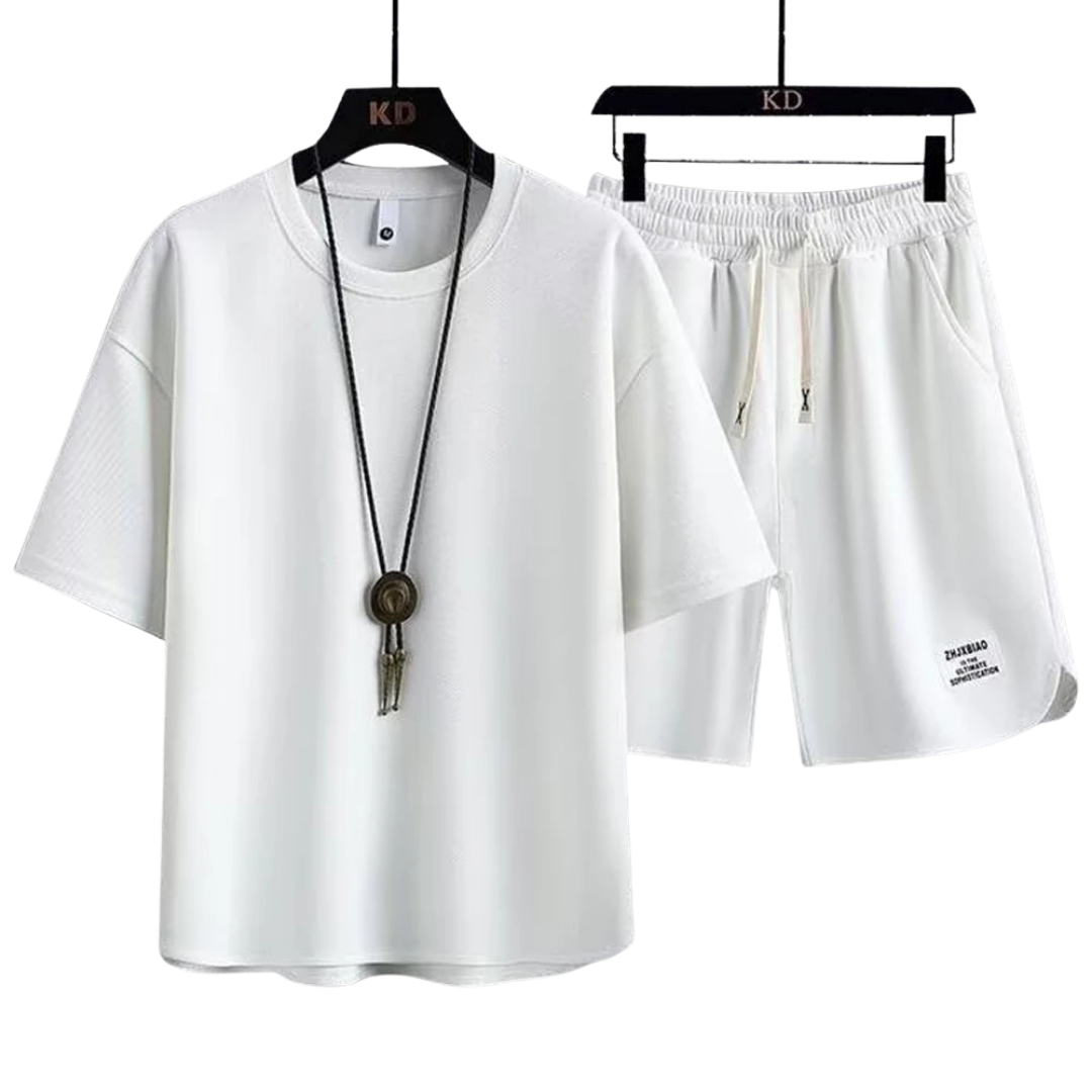 KOREAN STYLE WAFFLE TRACKSUIT SET