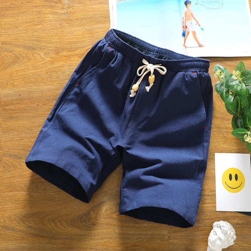 COTTON BERMUDA CASUAL SUMMER SHORTS