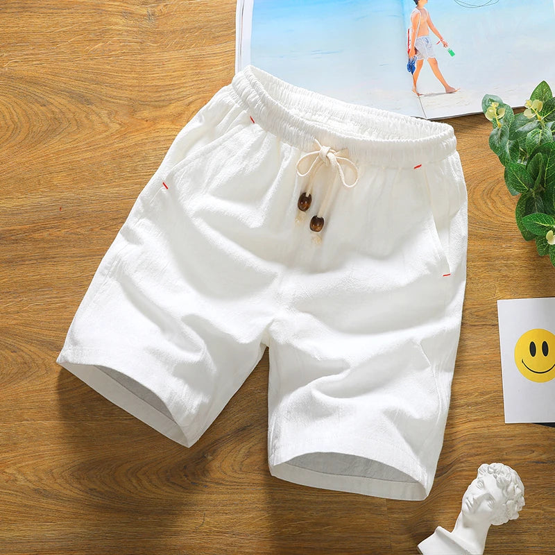 COTTON BERMUDA CASUAL SUMMER SHORTS