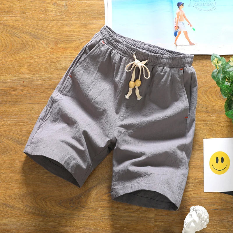 COTTON BERMUDA CASUAL SUMMER SHORTS