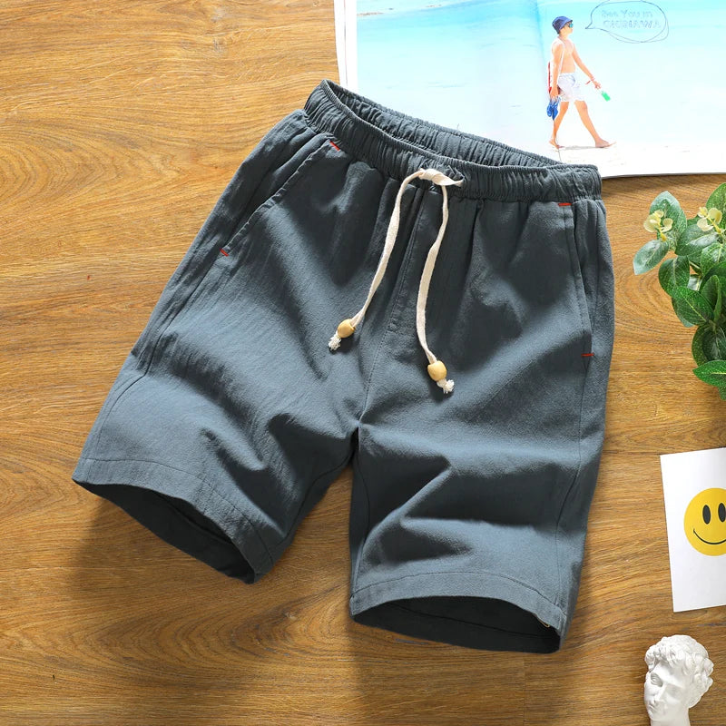 COTTON BERMUDA CASUAL SUMMER SHORTS