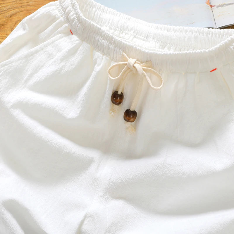 COTTON BERMUDA CASUAL SUMMER SHORTS