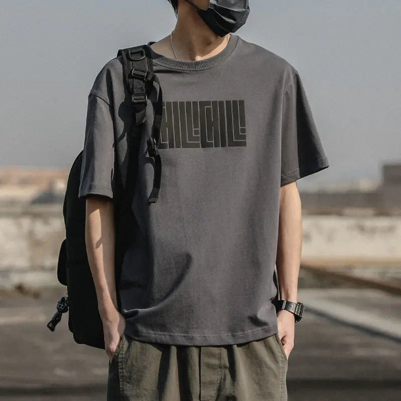 LOOSE FIT SOLID COLOR T-SHIRT