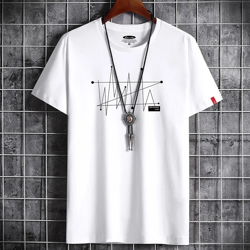 OVERSIZED 100% COTTON GOTH PRINT TEE