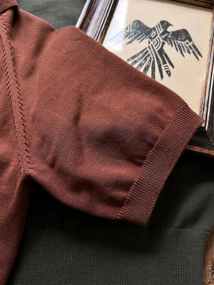 VINTAGE KNIT SLIM FIT POLO SHIRT