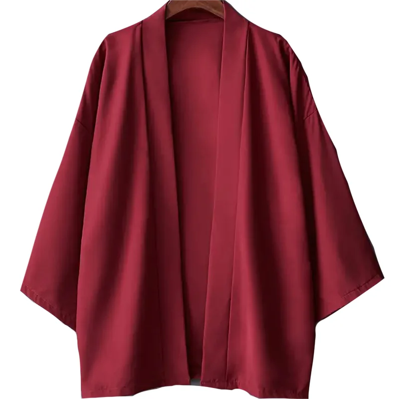 JAPANESE STYLE KIMONO CARDIGAN SHIRT