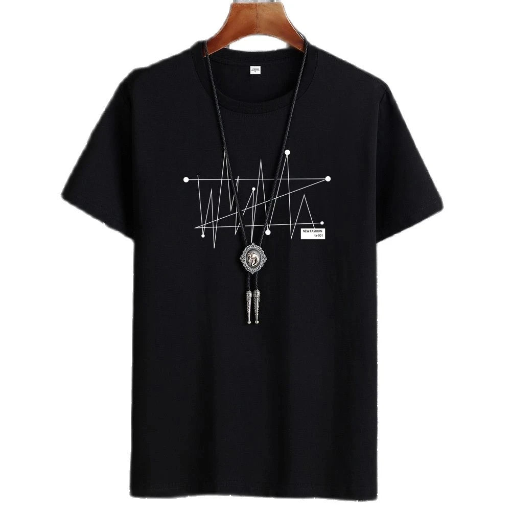 OVERSIZED 100% COTTON GOTH PRINT TEE