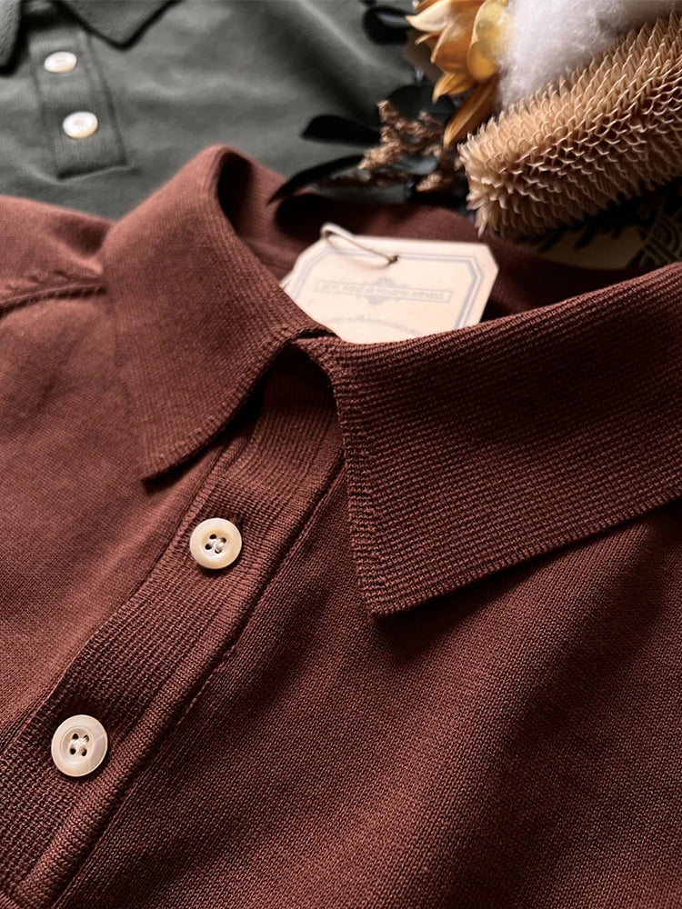 VINTAGE KNIT SLIM FIT POLO SHIRT