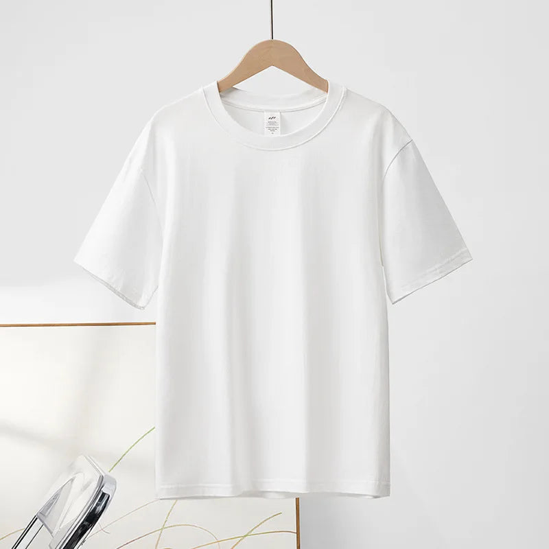 PURE COTTON LOOSE CASUAL T-SHIRT
