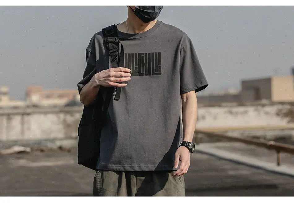 LOOSE FIT SOLID COLOR T-SHIRT