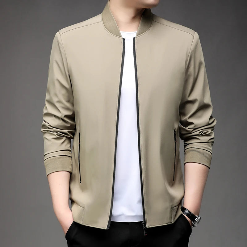 BASEBALL COLLAR BUSINESS CASUAL JACKET