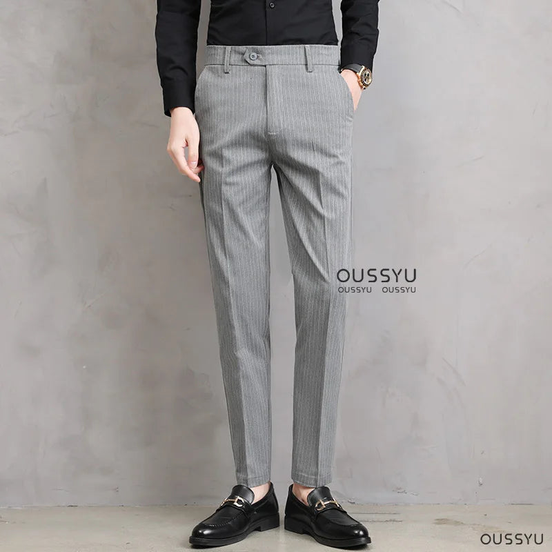 ENGLAND STRIPE SLIM FIT PANTS