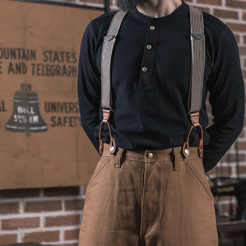 HEAVYWEIGHT LONG-SLEEVE HENLEY SHIRT