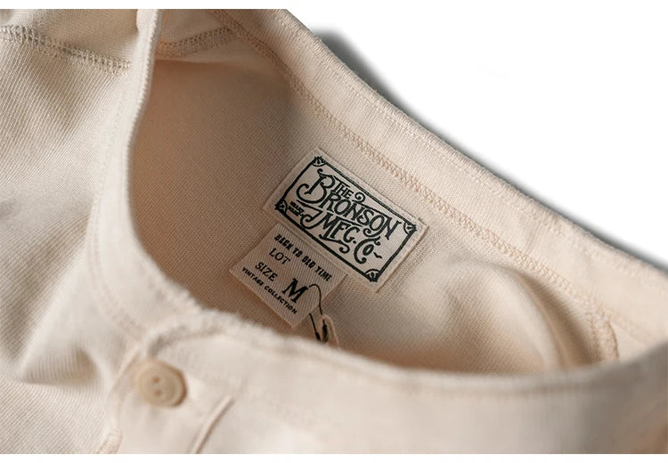 HEAVYWEIGHT LONG-SLEEVE HENLEY SHIRT