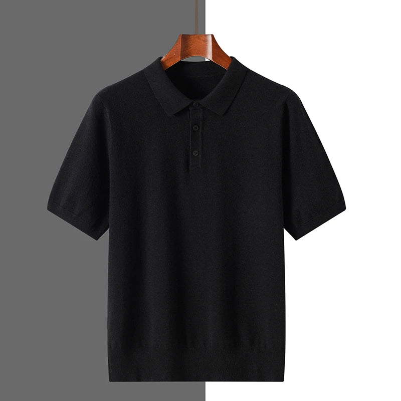 100% PURE WOOL BUSINESS POLO
