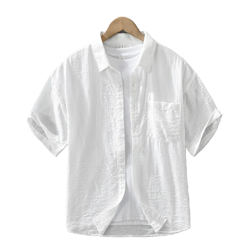 CLASSIC SOLID SHORT-SLEEVE SHIRT