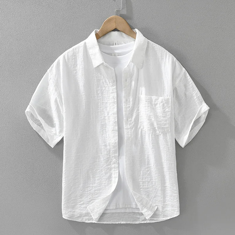 CLASSIC SOLID SHORT-SLEEVE SHIRT