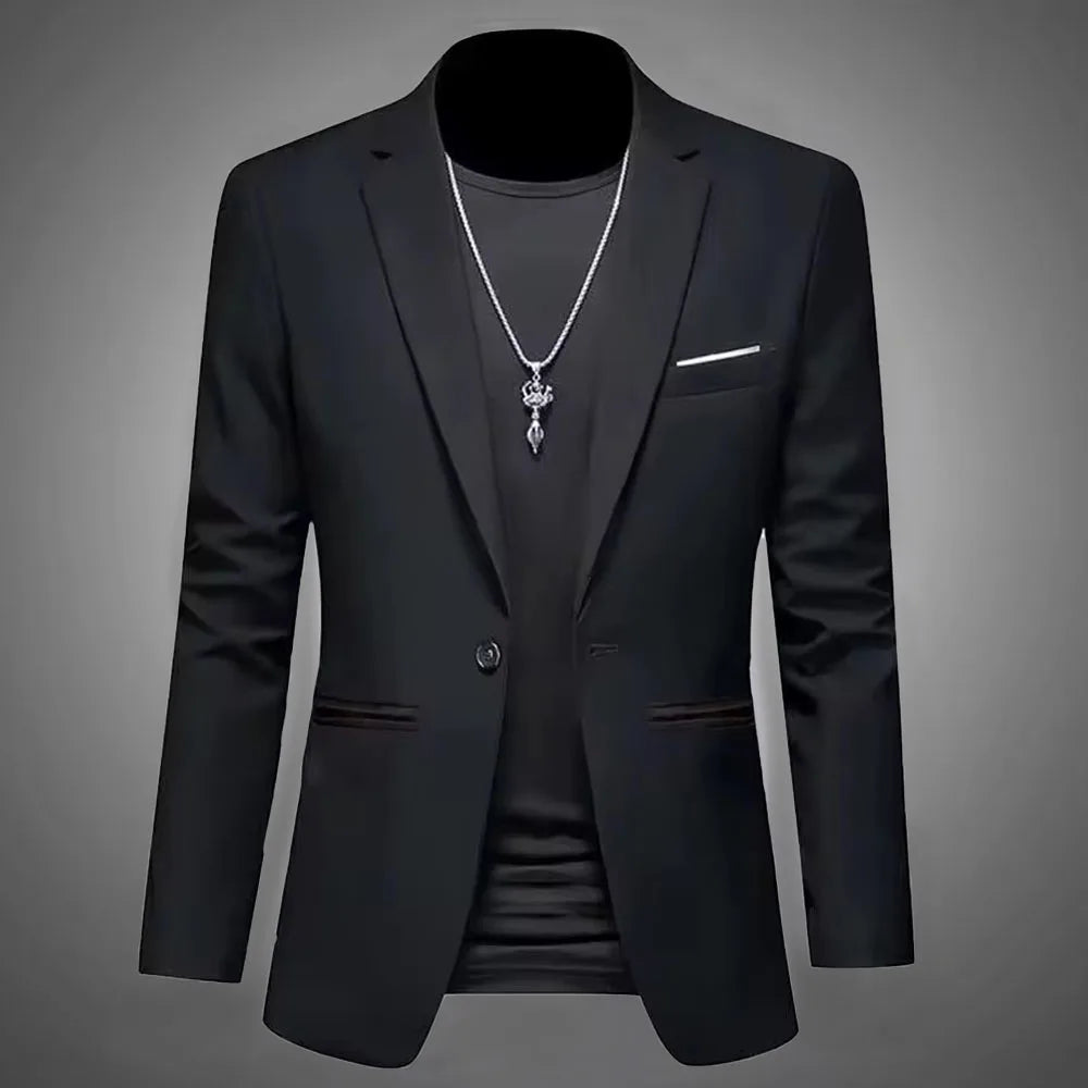 SLIM FIT NON-IRON SUIT JACKET