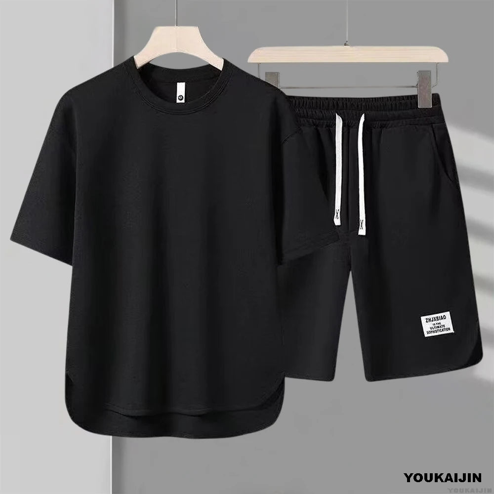 KOREAN STYLE WAFFLE TRACKSUIT SET
