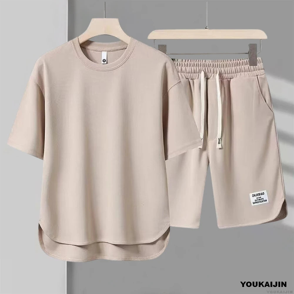 KOREAN STYLE WAFFLE TRACKSUIT SET