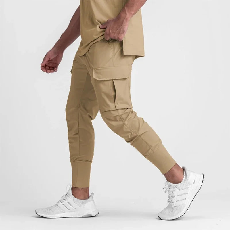QUICK-DRY MULTI-POCKET JOGGER PANTS