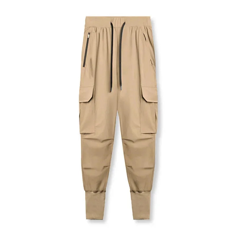 QUICK-DRY MULTI-POCKET JOGGER PANTS