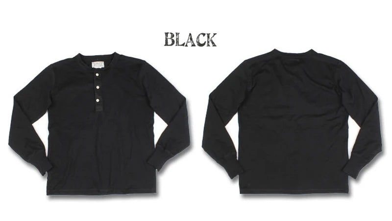 HEAVYWEIGHT LONG-SLEEVE HENLEY SHIRT