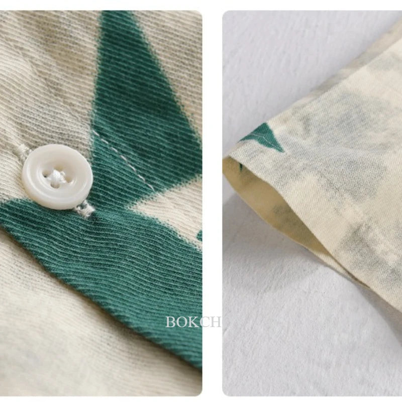 STAR PRINT PURE COTTON SHIRT