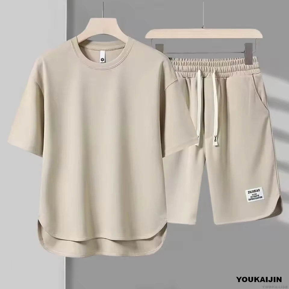 KOREAN STYLE WAFFLE TRACKSUIT SET