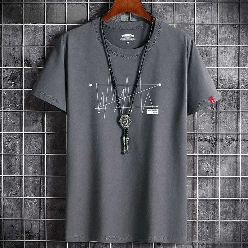OVERSIZED 100% COTTON GOTH PRINT TEE
