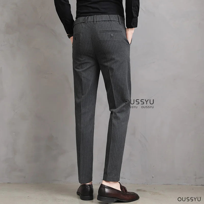 ENGLAND STRIPE SLIM FIT PANTS
