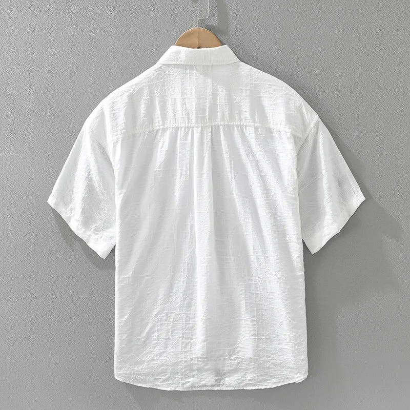 CLASSIC SOLID SHORT-SLEEVE SHIRT