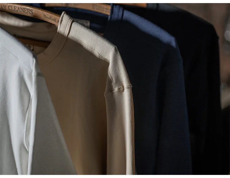 HEAVYWEIGHT LONG-SLEEVE HENLEY SHIRT