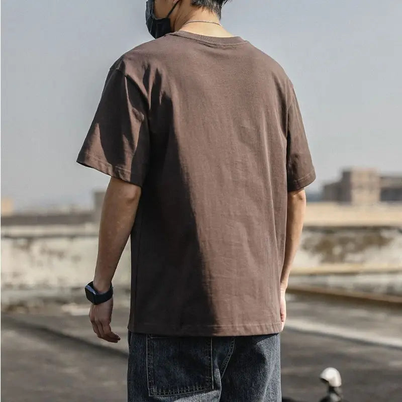 LOOSE FIT SOLID COLOR T-SHIRT