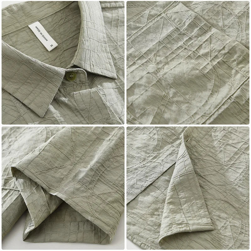 CLASSIC SOLID SHORT-SLEEVE SHIRT