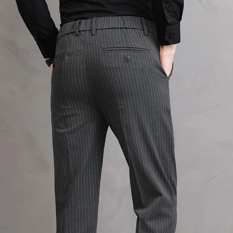 ENGLAND STRIPE SLIM FIT PANTS