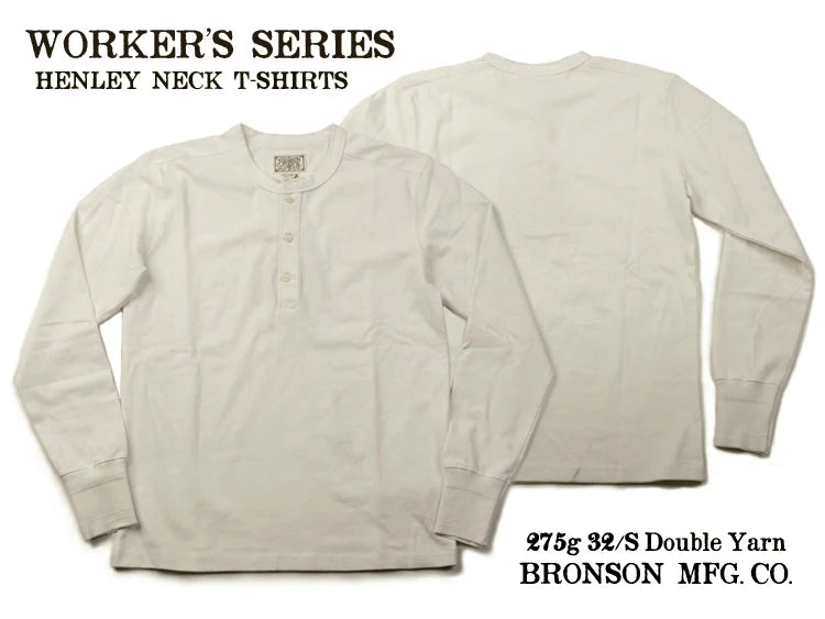 HEAVYWEIGHT LONG-SLEEVE HENLEY SHIRT