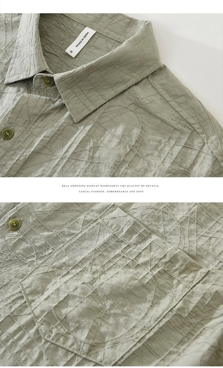 CLASSIC SOLID SHORT-SLEEVE SHIRT