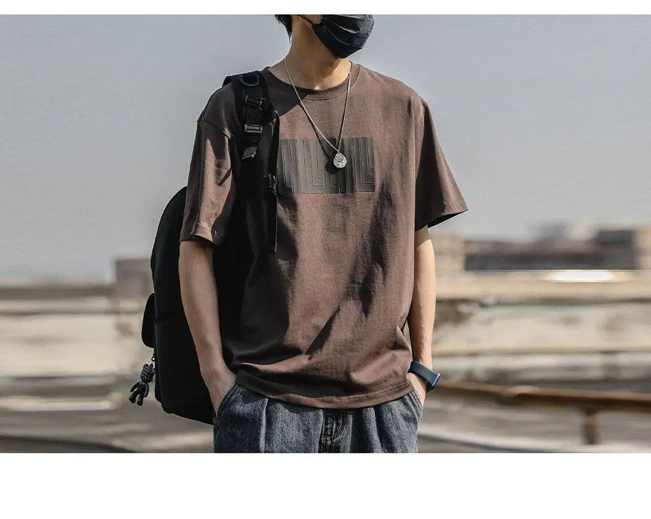 LOOSE FIT SOLID COLOR T-SHIRT