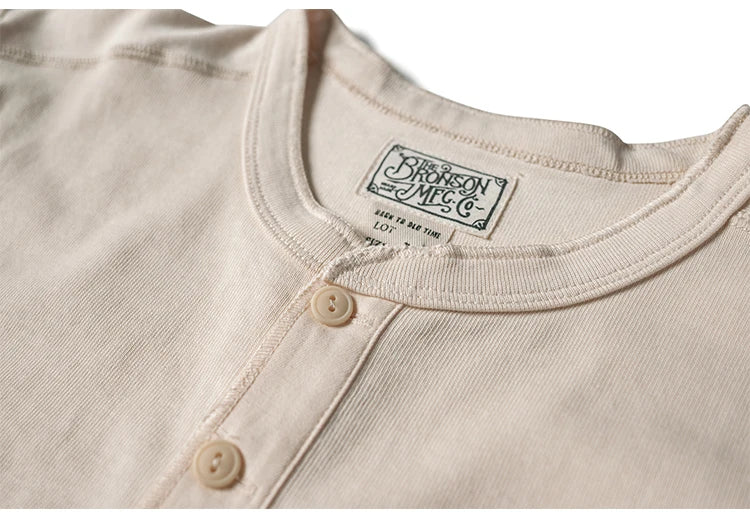 HEAVYWEIGHT LONG-SLEEVE HENLEY SHIRT