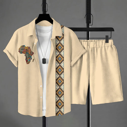 VINTAGE TWO-PIECE STRIPED SET
