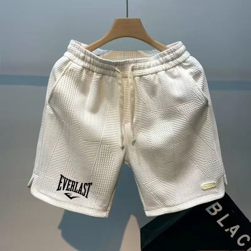 PRINTED BREATHABLE SPORTS SHORTS