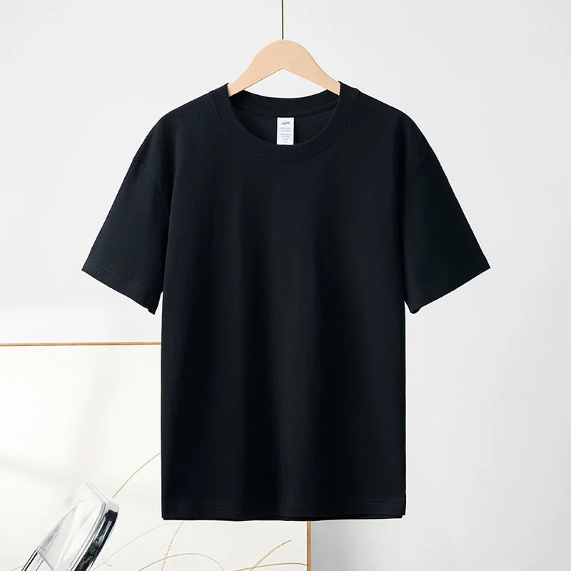PURE COTTON LOOSE CASUAL T-SHIRT