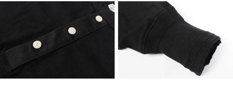 HEAVYWEIGHT LONG-SLEEVE HENLEY SHIRT