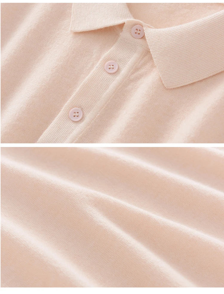 100% PURE WOOL BUSINESS POLO