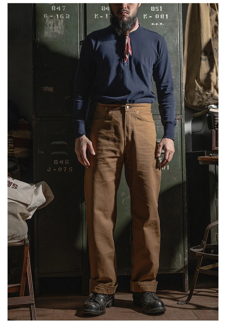 HEAVYWEIGHT LONG-SLEEVE HENLEY SHIRT