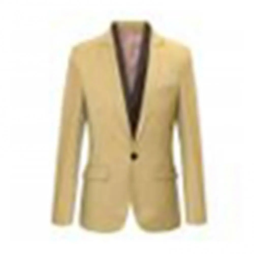 SLIM FIT ONE-BUTTON SUIT JACKET