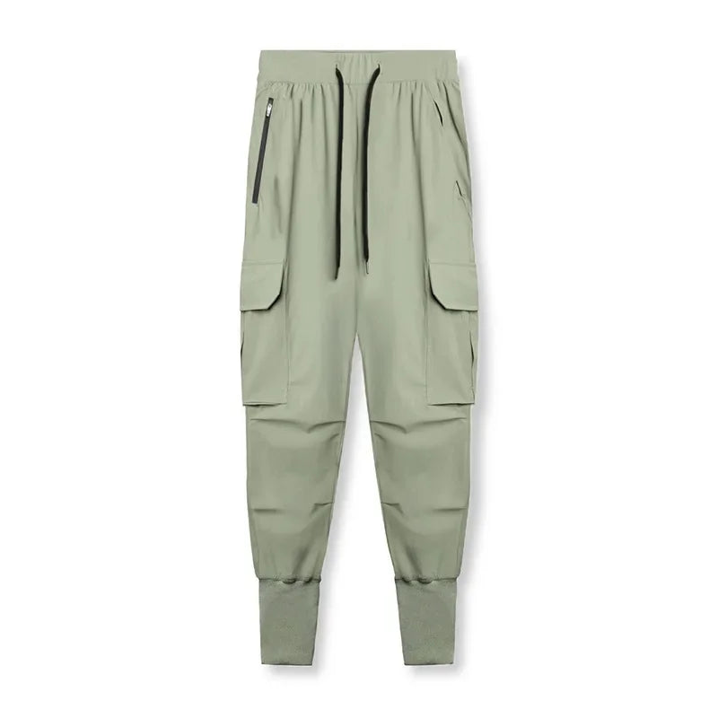 QUICK-DRY MULTI-POCKET JOGGER PANTS