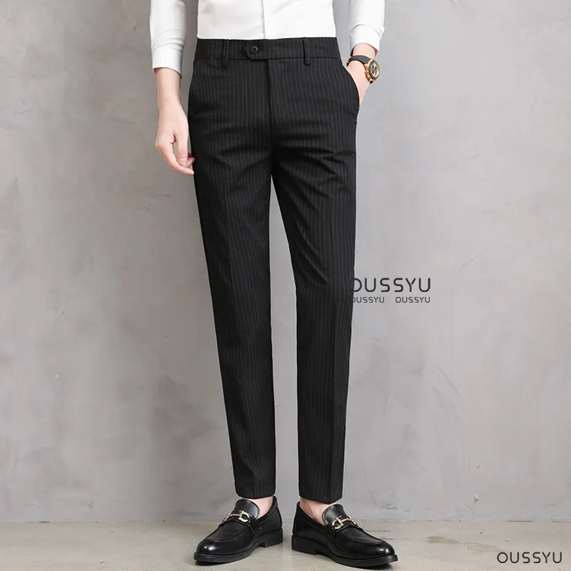 ENGLAND STRIPE SLIM FIT PANTS